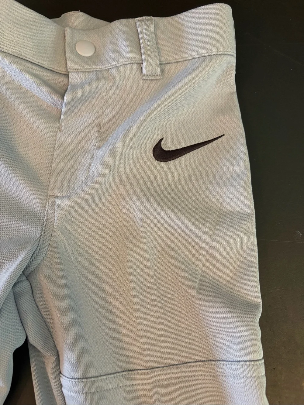Lot of 2 Nike Dri-FIT Toddler T-Ball Baseball Pants White Sizes 4T & 5T Swoosh